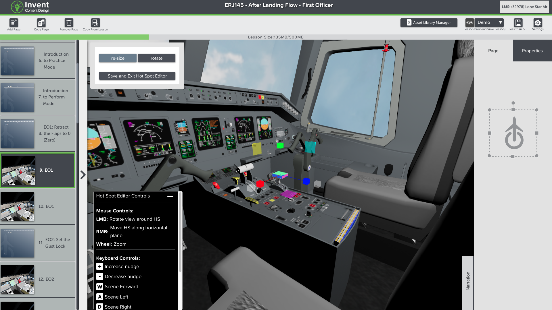 A220 Cockpit diagram